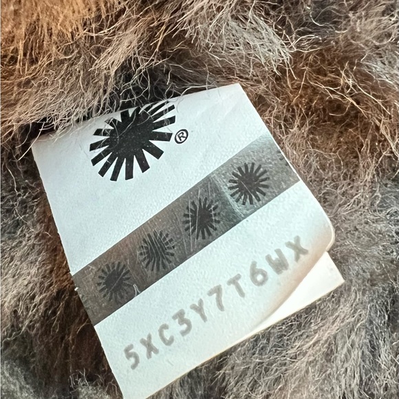 UGG Fluff Punk short boot | size 6 | Black Olive - Picture 7 of 7